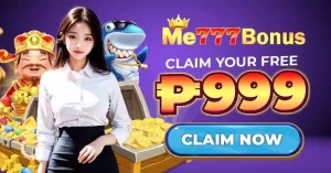 me777 casino, claim your bonus P999 now